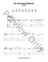 An Innocent Warrior Guitar and Fretted sheet music cover